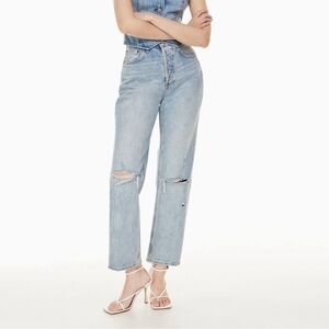 Denim Forum the Joni High Rise Loose, size 26